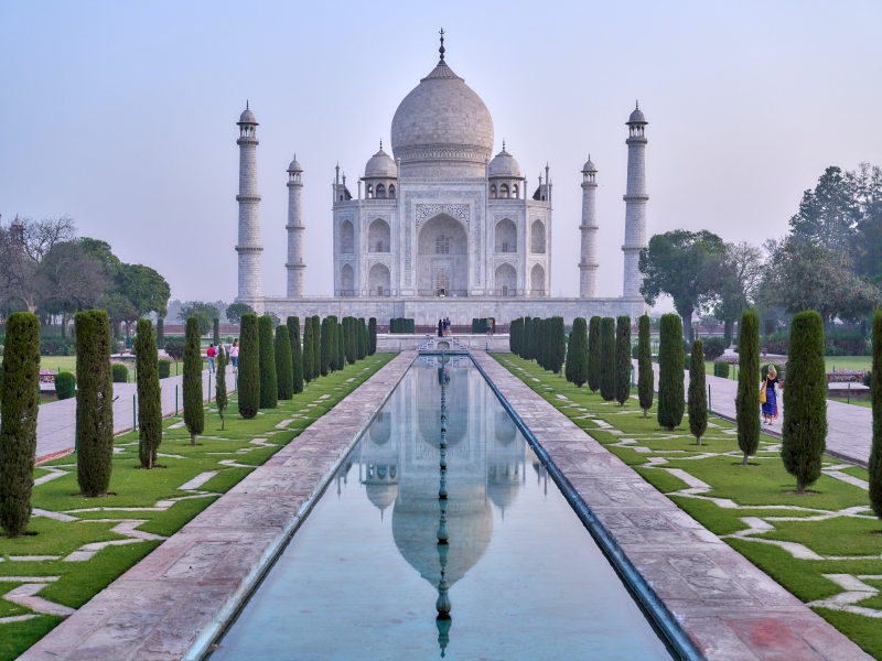 Photo du Taj Mahal de jour